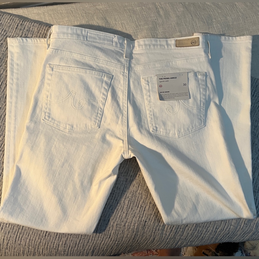 AG jeans - the Prima ankle - NWT - size 30 - white